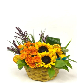  Marmaris Çiçek Sun Flower Basket