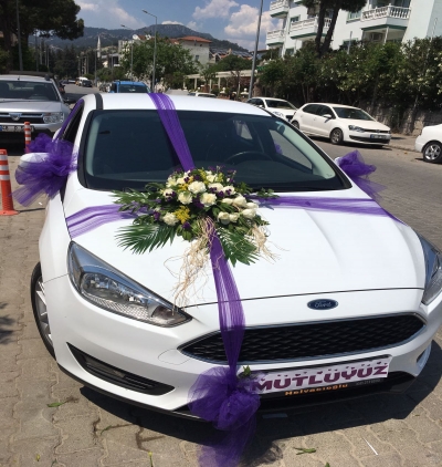  Marmaris Çiçekçiler - Gelin Araba Süslemesi 7