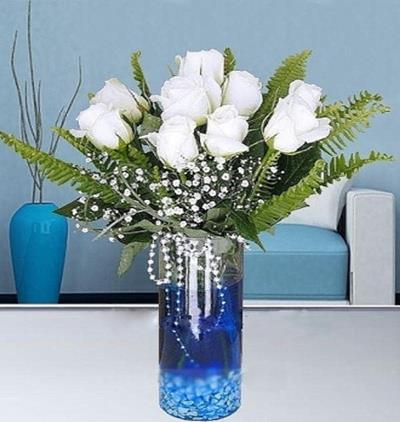 avanos Çiçek buketi Çiçeği & Ürünü Mavi Düş Beyaz Bir Sayfa 