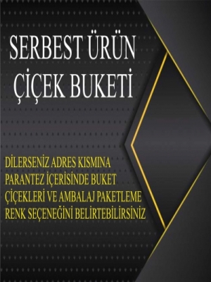  Marmaris Çiçek Siparişi - SERBEST ÜRÜN ÇİÇEK BUKETİ
